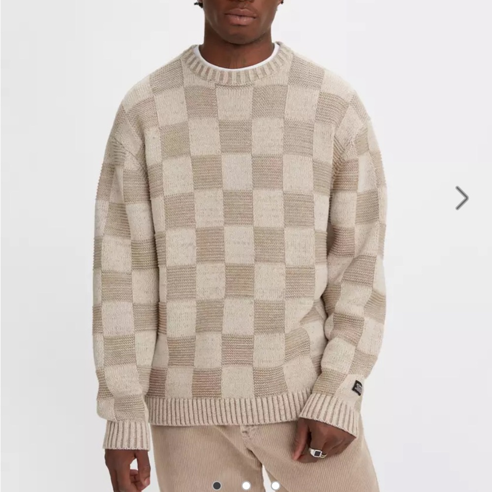 Levis Battery Check Sweater